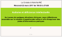 F Autisme et déficience intellectuelle  Au travers de quelques situations cliniques, nous réfléchirons ensemble sur la manière d’appréhender celles-ci afin d’esquisser des pistes d’interventions pratiques    L’in  La Croisée à Malvillier/NE Mercredi 22 mars 2017 de 19h30 à 21h30