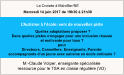 M.-Claude Volper, enseigante spécialisée ressource pour le TSA en classe régulière (VD) L‘Autisme à l‘école: vers de nouvelles piste   Quelles adaptations proposer ? Dans quelles pistes s‘engager pour une inclusion réussie  et motivante pour tous ? pour Directeurs, Conseillers, Enseignants, Parents: accompagnants d‘un jeune avec autisme en école ordinaire ? La Croisée à Malvillier/NE Mercredi 14 juin 2017 de 19h30 à 21h30