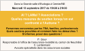 P. Gloor Responsable à l‘office de l‘assurance-invalidité du canton de Neuchâtel C. Lerdermann Avocate spécialisée dans les assurances-sociales AI ? LAMal ? Associations ? Quelles mesures de soutien lorsqu‘on est confronté à l‘Autisme ?  Personnes concernées par les TSA, familles, professionnels Quels soutiens possibles et comment faire les démarches ? S‘informer, poser des questions !   Dans la Grande salle d’Evologia à Cernier/NE Mercredi 13 septembre 2017 de 19h30 à 21h30