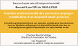 Françoise Beuchat Vailleau Directrice de l‘association Actif Genève Ivan Rougemont Consultant spécialisé en autisme, chargé du projet pilote Insertion professionnelle des personnes Asperger: modélisation d‘un dispositif pilote genevois  L’insertion professionnelle est une question centrale pour les personnes  avec un Syndrome d’Asperger. Le dispositif présenté mise sur un accompagnement global et spécifique aux particularités du SA.   Dans la Grande salle d’Evologia à Cernier/NE Mercredi 6 juin 2018 de 19h30 à 21h30
